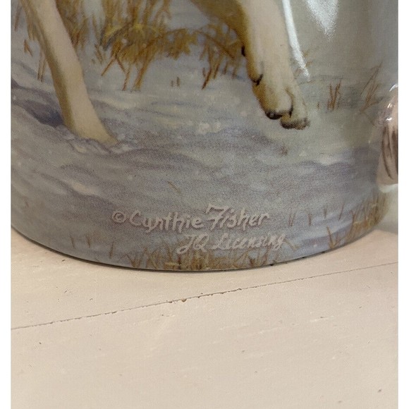 Rivers Edge 3D Wolf Cynthie Fisher Coffee Mug Cup Used - Picture 3 of 11